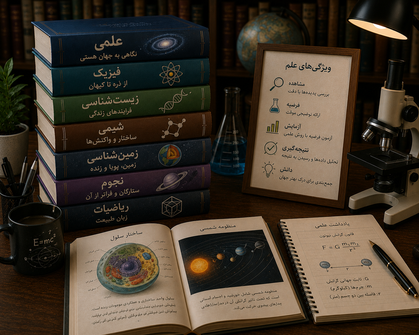 علمی دانلود پی دی اف کتاب جهان هولوگرافیک